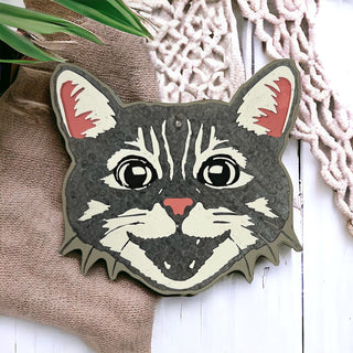 MADE TO ORDER: Gray Cat Freshie