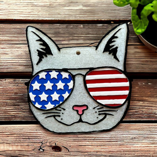 MADE TO ORDER: Americana Cat  Freshie