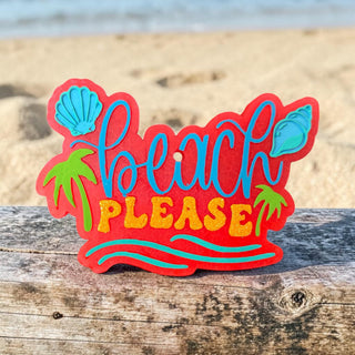 MADE TO ORDER Beach Please Freshie