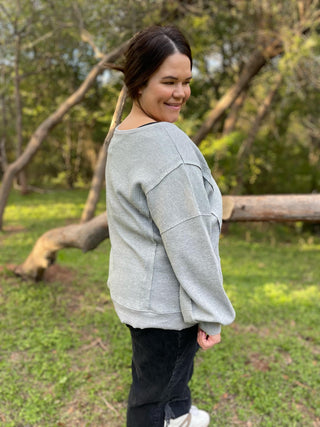 Thinking It Over Waffle Knit Pullover in Three Colors