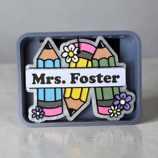 MADE TO ORDER Teacher Pencil Freshie