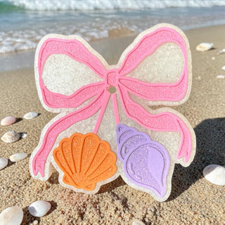 MADE TO ORDER Seashell Bow Freshie