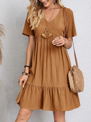 Country Heart Short Sleeve Dress