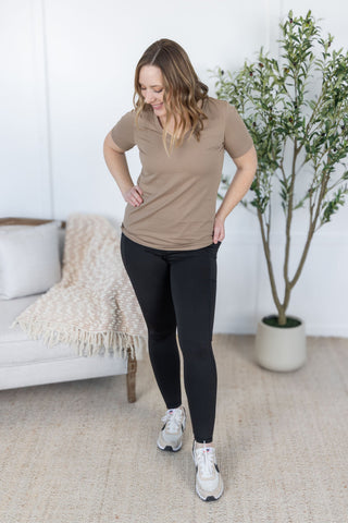 IN STOCK Athleisure Leggings - Black