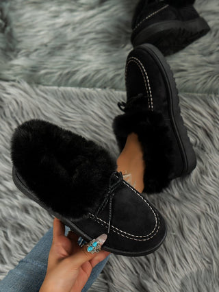 Thermal Fuzzy Slipper Boots