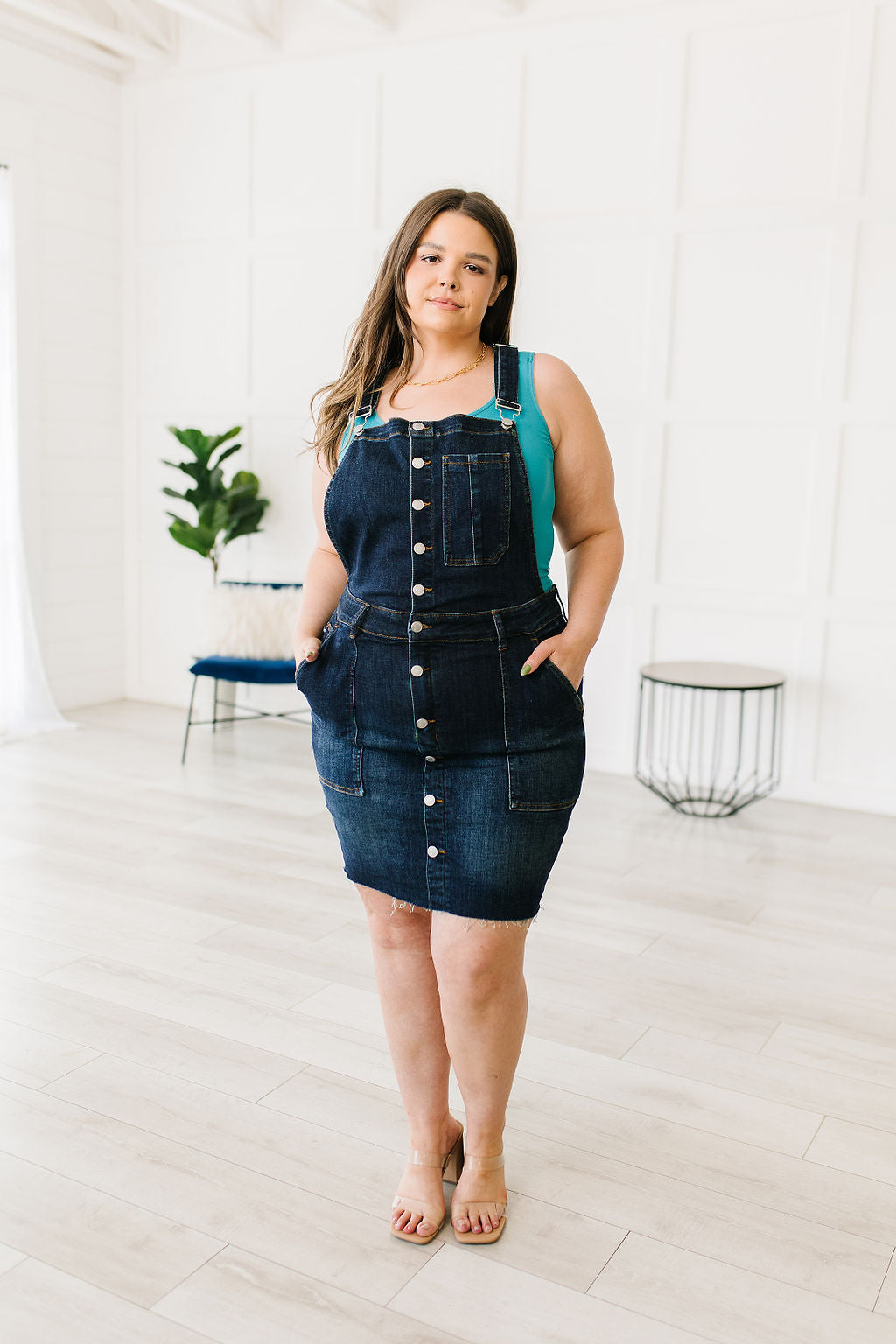 Judy Blue Denim Overall Dress – Soul Happy Shop