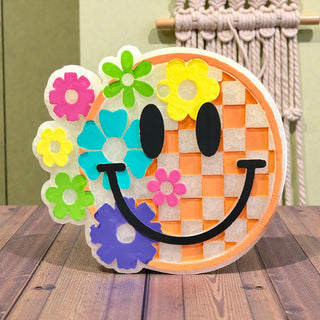 MADE TO ORDER Checkered Smiley Freshie