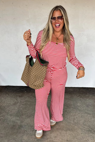 Haddie Stripe Lounge Set