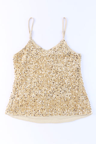 Let’s Go Party Sequin V-Neck Cami