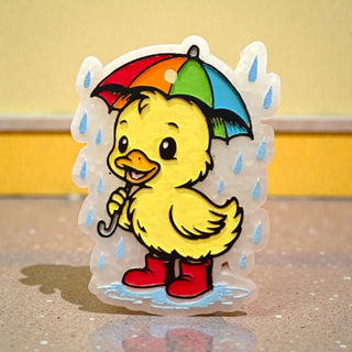MADE TO ORDER Puddles the Duck Freshie