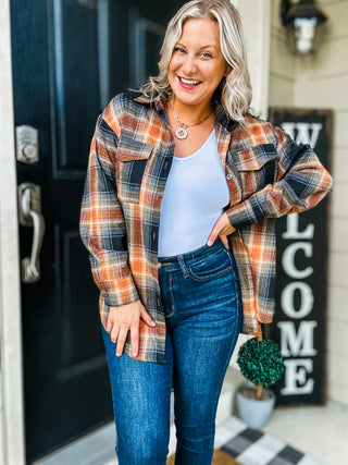 Falling For You Plaid Flannel - Mulitple Colors