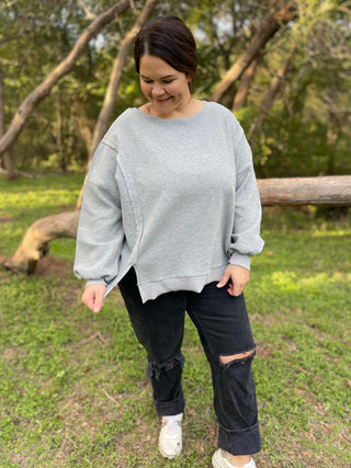 Thinking It Over Waffle Knit Pullover in Three Colors