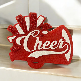 MADE TO ORDER: Cheer Freshie in Red