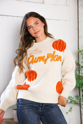 Hello Gourd-geous Pumkin Patch Pullover