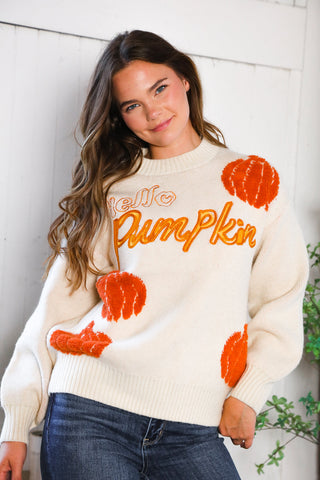 Hello Gourd-geous Pumkin Patch Pullover