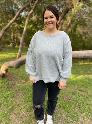 Thinking It Over Waffle Knit Pullover in Three Colors