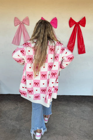Valentines Cloud Cardigan