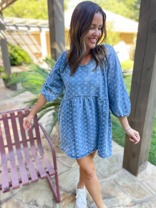 Alexa Denim Dress