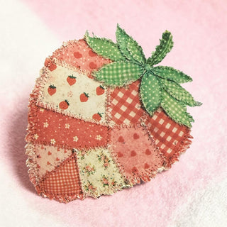 MADE TO ORDER Strawberry Patchwork Freshie