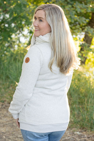 IN STOCK Quinn ZipUp Cowl - Oatmeal