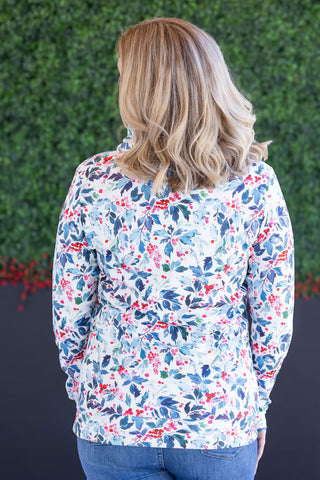 IN STOCK Soft Funnel Neck - Winter Berry