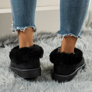 Thermal Fuzzy Slipper Boots