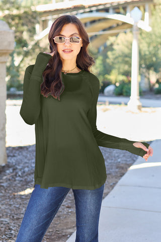 On A Mission Long Sleeve Tee With Thumbholes