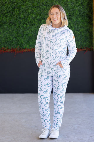 IN STOCK Classic Joggers - Green Ribbons