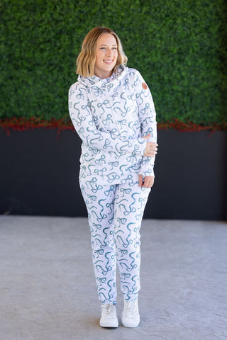 IN STOCK Ashley Hoodie - Green Ribbons