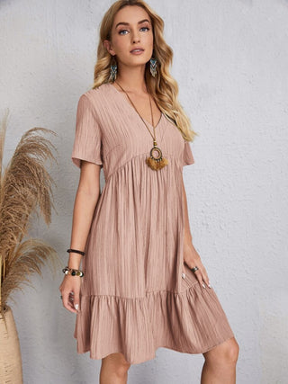 Country Heart Short Sleeve Dress