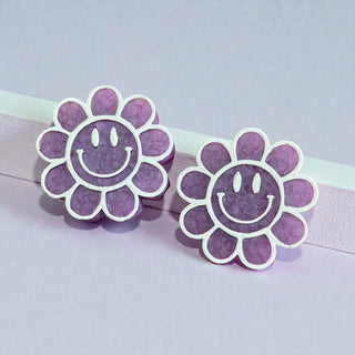 MADE TO ORDER Smiley Flower Vents and Magnet