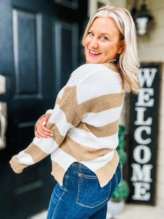 Best Of Me Block Stripe Sweater