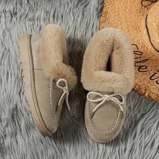 Thermal Fuzzy Slipper Boots