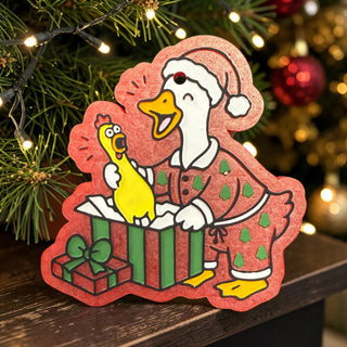 MADE TO ORDER Christmas Goose Freshie
