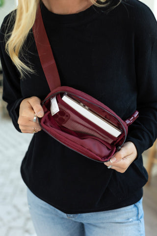 IN STOCK Bum Bag - Wine