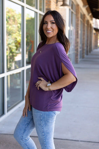 IN STOCK Darcy Dolman - Dark Purple