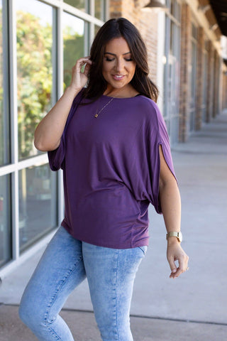 IN STOCK Darcy Dolman - Dark Purple