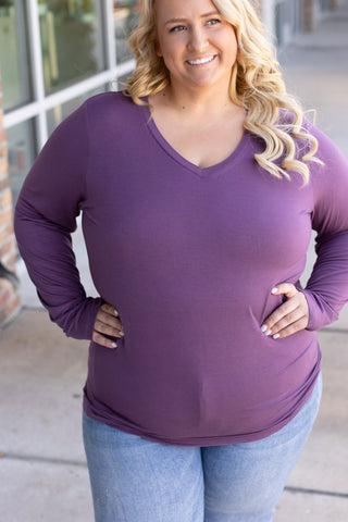 IN STOCK Larissa Long Sleeve - Purple