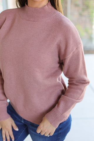 IN STOCK Molly Sweater - Mauve