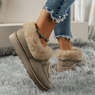 Thermal Fuzzy Slipper Boots