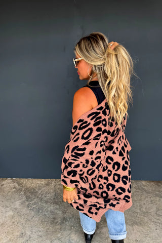 Cheetah Cloud Cardigan
