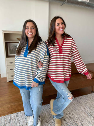 Beyond the Sea Striped Top in Three Colors