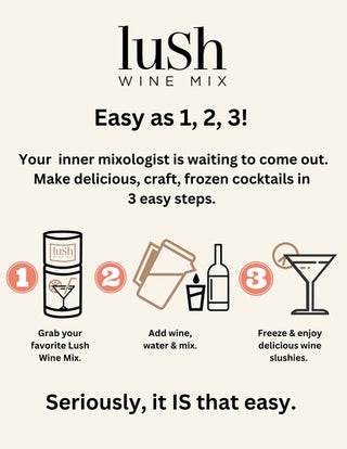 Lush Organic Craft Cocktail & Mocktail Mix