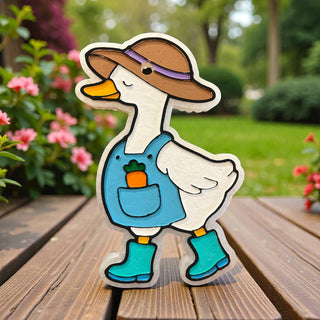 MADE TO ORDER Garden Goose Freshie