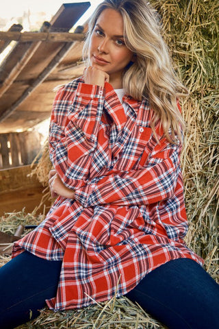 The Fireside Crush Plaid Button Down