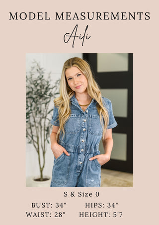 Judy Blue Carla High Waist Ankle Straight Jean in Break Through Blue