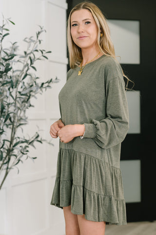 Autumn Breeze Long Sleeve Knit Dress