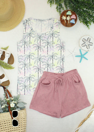 IN STOCK Ava Tank - Neon Palm
