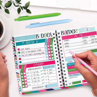 Financial Goals Bundle!  Budget Binder™ Financial Planner + Accessories - Denise Albright® 