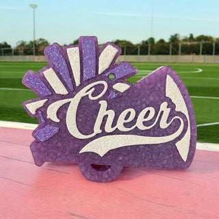 MADE TO ORDER: Cheer Freshie in Purple